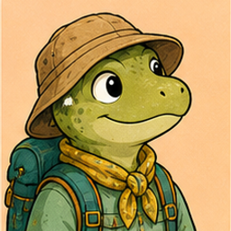 Lizus, Rota’s travel mascot, ready for an adventure